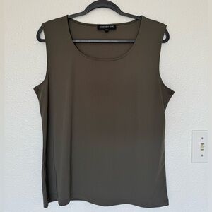 Jones New York Taupe Women’s Sleeveless Top
